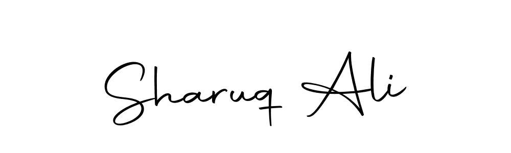 Make a beautiful signature design for name Sharuq Ali. With this signature (Autography-DOLnW) style, you can create a handwritten signature for free. Sharuq Ali signature style 10 images and pictures png