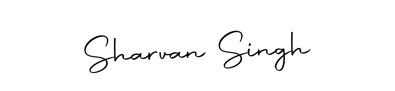 Use a signature maker to create a handwritten signature online. With this signature software, you can design (Autography-DOLnW) your own signature for name Sharvan Singh. Sharvan Singh signature style 10 images and pictures png