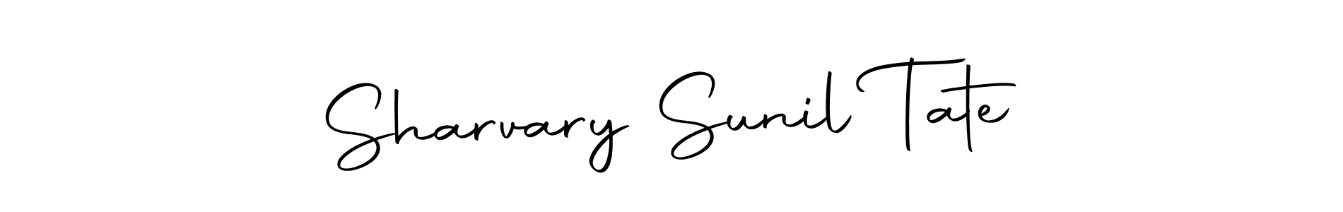 The best way (Autography-DOLnW) to make a short signature is to pick only two or three words in your name. The name Sharvary Sunil Tate include a total of six letters. For converting this name. Sharvary Sunil Tate signature style 10 images and pictures png