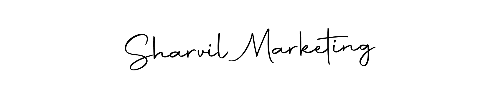 Make a short Sharvil Marketing signature style. Manage your documents anywhere anytime using Autography-DOLnW. Create and add eSignatures, submit forms, share and send files easily. Sharvil Marketing signature style 10 images and pictures png
