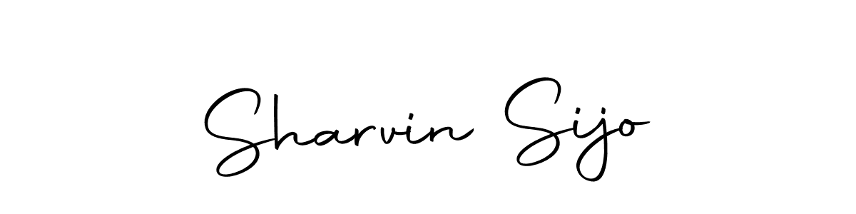 Also we have Sharvin Sijo name is the best signature style. Create professional handwritten signature collection using Autography-DOLnW autograph style. Sharvin Sijo signature style 10 images and pictures png