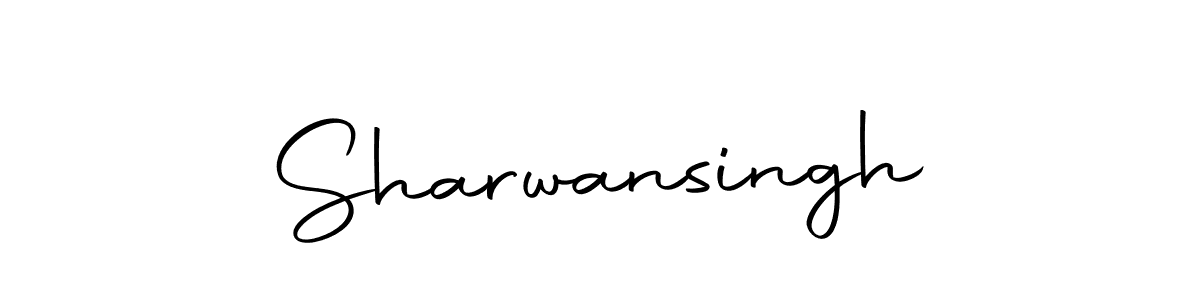 How to Draw Sharwansingh signature style? Autography-DOLnW is a latest design signature styles for name Sharwansingh. Sharwansingh signature style 10 images and pictures png