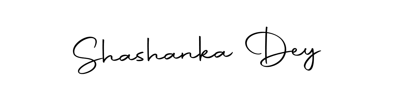 Create a beautiful signature design for name Shashanka Dey. With this signature (Autography-DOLnW) fonts, you can make a handwritten signature for free. Shashanka Dey signature style 10 images and pictures png