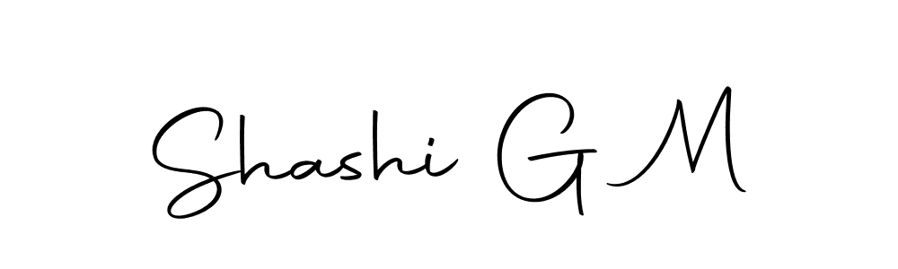 Also we have Shashi G M name is the best signature style. Create professional handwritten signature collection using Autography-DOLnW autograph style. Shashi G M signature style 10 images and pictures png