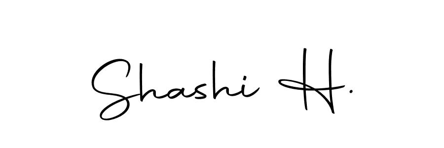 This is the best signature style for the Shashi H. name. Also you like these signature font (Autography-DOLnW). Mix name signature. Shashi H. signature style 10 images and pictures png