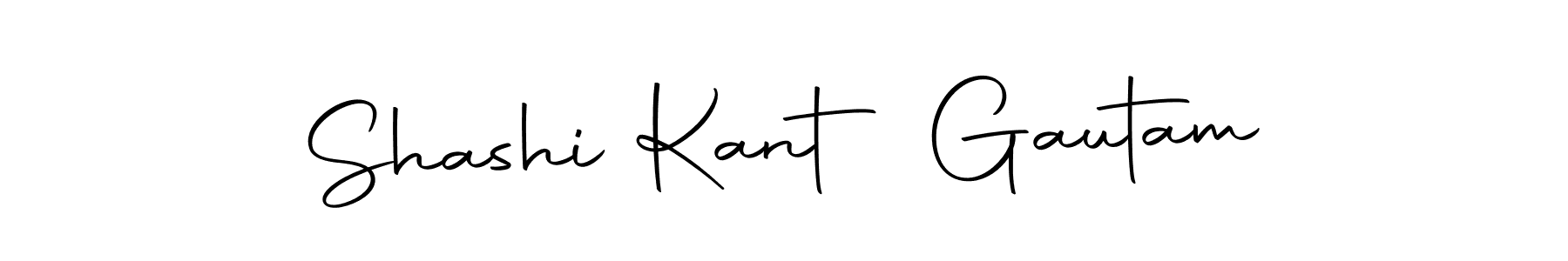 Make a beautiful signature design for name Shashi Kant Gautam. With this signature (Autography-DOLnW) style, you can create a handwritten signature for free. Shashi Kant Gautam signature style 10 images and pictures png
