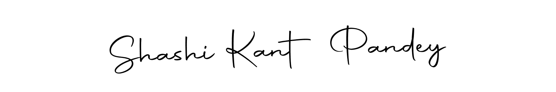 How to make Shashi Kant Pandey name signature. Use Autography-DOLnW style for creating short signs online. This is the latest handwritten sign. Shashi Kant Pandey signature style 10 images and pictures png