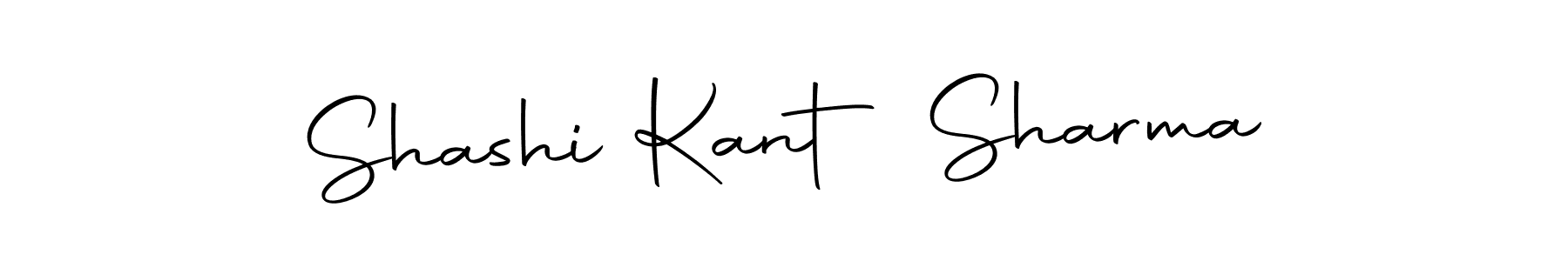 How to make Shashi Kant Sharma name signature. Use Autography-DOLnW style for creating short signs online. This is the latest handwritten sign. Shashi Kant Sharma signature style 10 images and pictures png