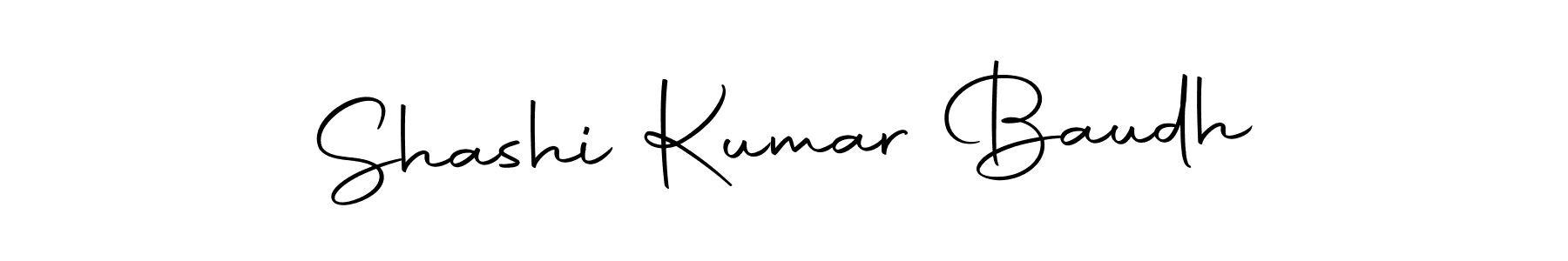 Create a beautiful signature design for name Shashi Kumar Baudh. With this signature (Autography-DOLnW) fonts, you can make a handwritten signature for free. Shashi Kumar Baudh signature style 10 images and pictures png