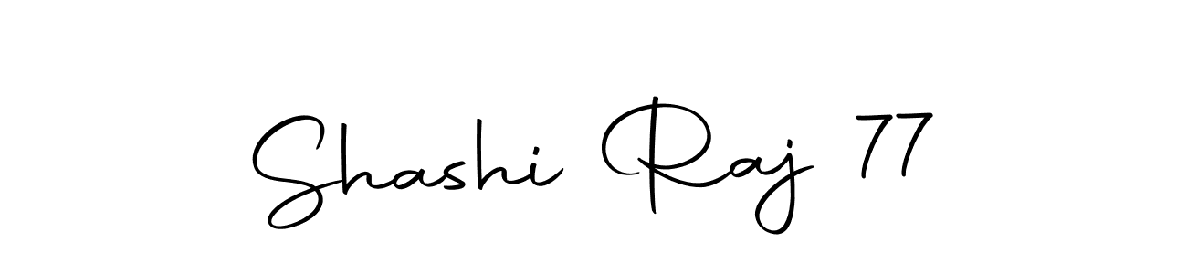 if you are searching for the best signature style for your name Shashi Raj 77. so please give up your signature search. here we have designed multiple signature styles  using Autography-DOLnW. Shashi Raj 77 signature style 10 images and pictures png