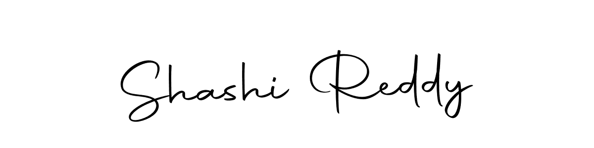 Design your own signature with our free online signature maker. With this signature software, you can create a handwritten (Autography-DOLnW) signature for name Shashi Reddy. Shashi Reddy signature style 10 images and pictures png