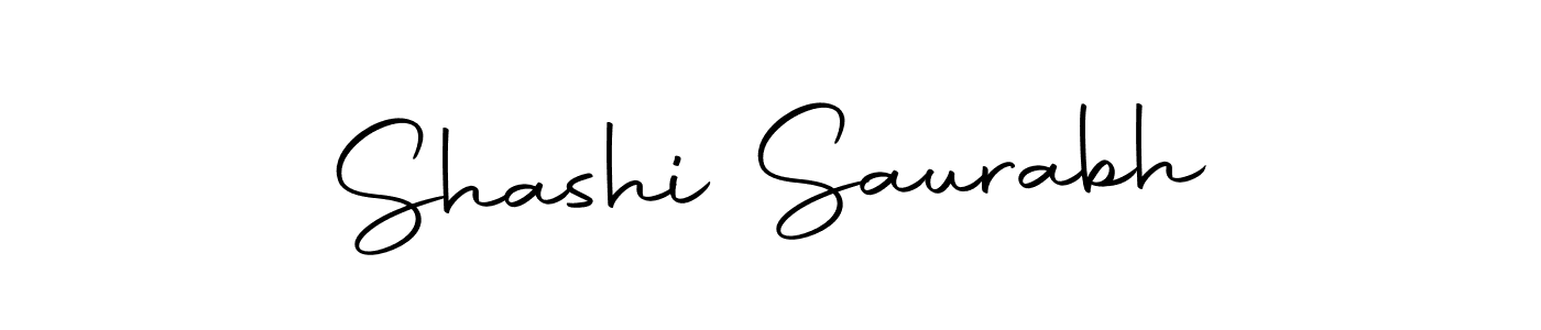 Design your own signature with our free online signature maker. With this signature software, you can create a handwritten (Autography-DOLnW) signature for name Shashi Saurabh. Shashi Saurabh signature style 10 images and pictures png