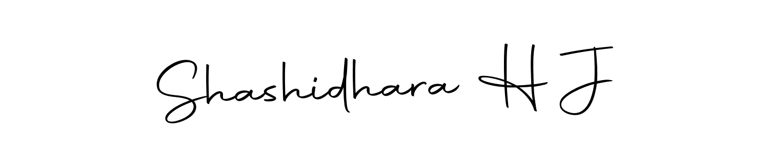 Make a beautiful signature design for name Shashidhara H J. Use this online signature maker to create a handwritten signature for free. Shashidhara H J signature style 10 images and pictures png