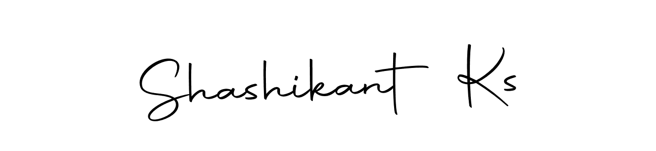 The best way (Autography-DOLnW) to make a short signature is to pick only two or three words in your name. The name Shashikant Ks include a total of six letters. For converting this name. Shashikant Ks signature style 10 images and pictures png