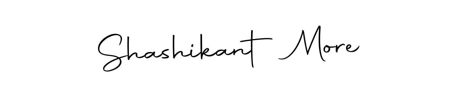 You can use this online signature creator to create a handwritten signature for the name Shashikant More. This is the best online autograph maker. Shashikant More signature style 10 images and pictures png