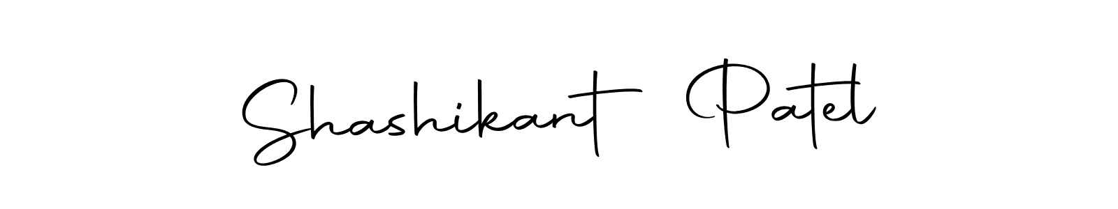 Make a beautiful signature design for name Shashikant Patel. Use this online signature maker to create a handwritten signature for free. Shashikant Patel signature style 10 images and pictures png