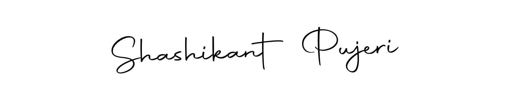 Create a beautiful signature design for name Shashikant Pujeri. With this signature (Autography-DOLnW) fonts, you can make a handwritten signature for free. Shashikant Pujeri signature style 10 images and pictures png