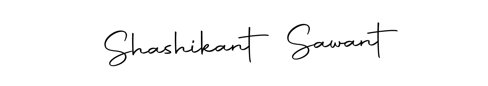 Create a beautiful signature design for name Shashikant Sawant. With this signature (Autography-DOLnW) fonts, you can make a handwritten signature for free. Shashikant Sawant signature style 10 images and pictures png