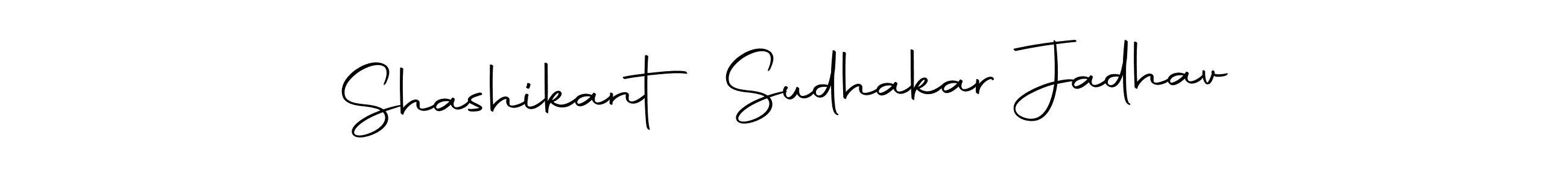 Make a beautiful signature design for name Shashikant Sudhakar Jadhav. With this signature (Autography-DOLnW) style, you can create a handwritten signature for free. Shashikant Sudhakar Jadhav signature style 10 images and pictures png