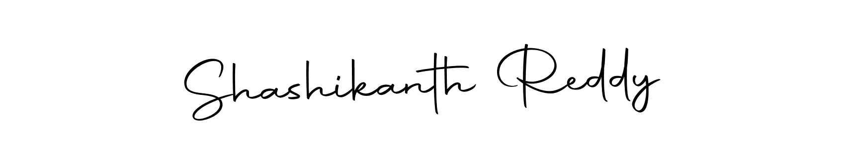 Make a beautiful signature design for name Shashikanth Reddy. With this signature (Autography-DOLnW) style, you can create a handwritten signature for free. Shashikanth Reddy signature style 10 images and pictures png