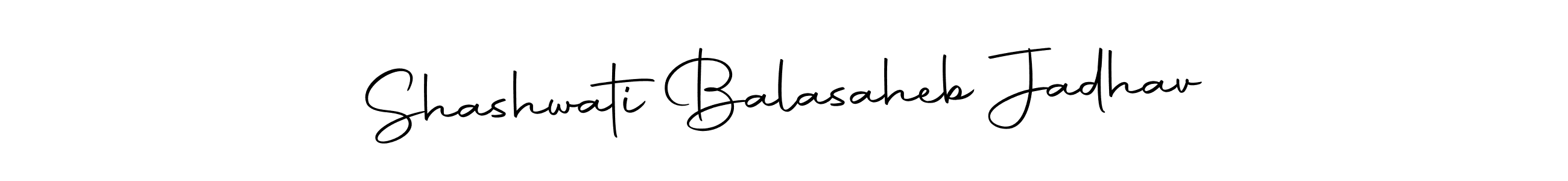 Make a short Shashwati Balasaheb Jadhav signature style. Manage your documents anywhere anytime using Autography-DOLnW. Create and add eSignatures, submit forms, share and send files easily. Shashwati Balasaheb Jadhav signature style 10 images and pictures png