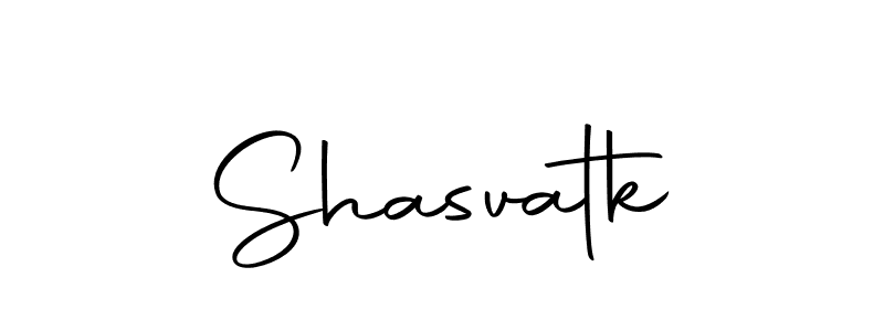 Design your own signature with our free online signature maker. With this signature software, you can create a handwritten (Autography-DOLnW) signature for name Shasvatk. Shasvatk signature style 10 images and pictures png