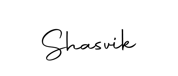 How to make Shasvik signature? Autography-DOLnW is a professional autograph style. Create handwritten signature for Shasvik name. Shasvik signature style 10 images and pictures png