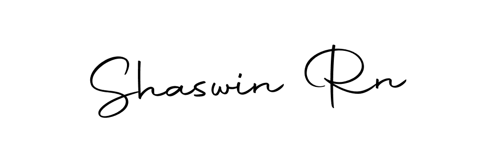 How to make Shaswin Rn signature? Autography-DOLnW is a professional autograph style. Create handwritten signature for Shaswin Rn name. Shaswin Rn signature style 10 images and pictures png