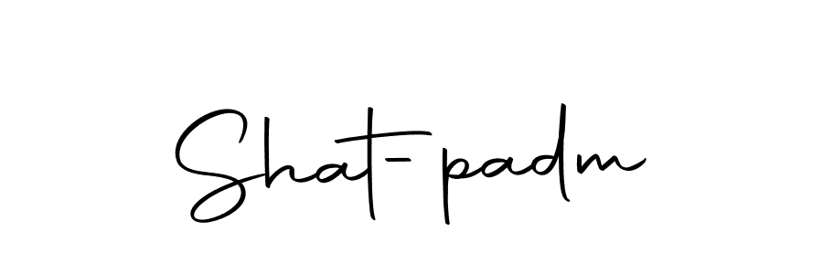 You can use this online signature creator to create a handwritten signature for the name Shat-padm. This is the best online autograph maker. Shat-padm signature style 10 images and pictures png