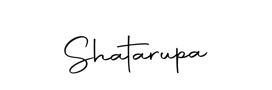 Make a beautiful signature design for name Shatarupa. Use this online signature maker to create a handwritten signature for free. Shatarupa signature style 10 images and pictures png