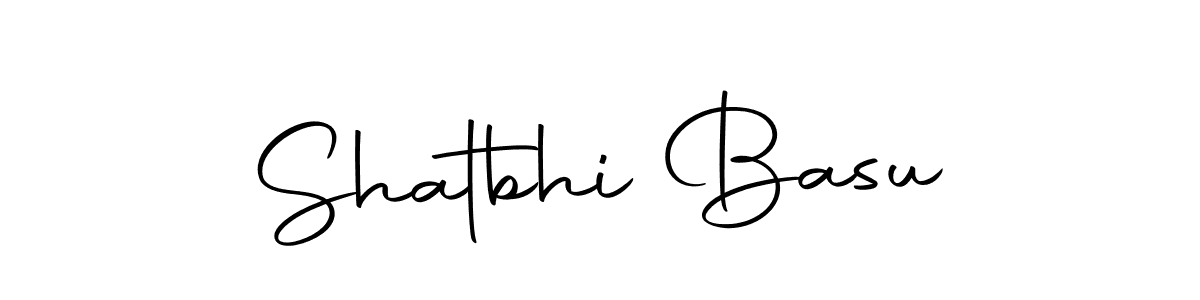 Autography-DOLnW is a professional signature style that is perfect for those who want to add a touch of class to their signature. It is also a great choice for those who want to make their signature more unique. Get Shatbhi Basu name to fancy signature for free. Shatbhi Basu signature style 10 images and pictures png