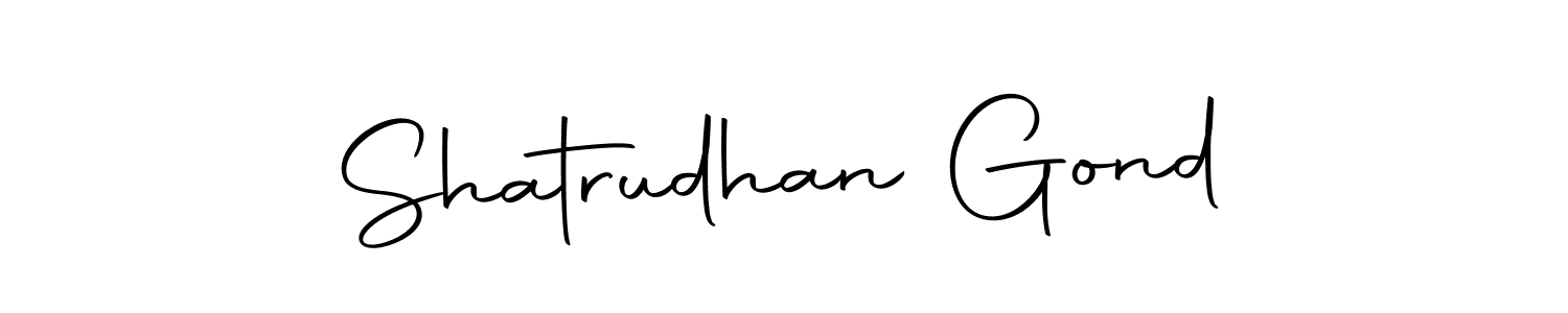 Make a beautiful signature design for name Shatrudhan Gond. With this signature (Autography-DOLnW) style, you can create a handwritten signature for free. Shatrudhan Gond signature style 10 images and pictures png