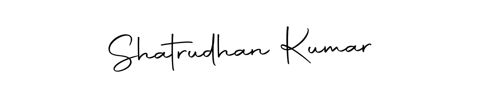 Create a beautiful signature design for name Shatrudhan Kumar. With this signature (Autography-DOLnW) fonts, you can make a handwritten signature for free. Shatrudhan Kumar signature style 10 images and pictures png