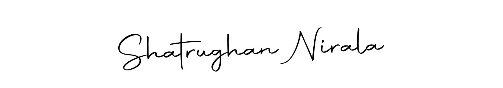 Design your own signature with our free online signature maker. With this signature software, you can create a handwritten (Autography-DOLnW) signature for name Shatrughan Nirala. Shatrughan Nirala signature style 10 images and pictures png