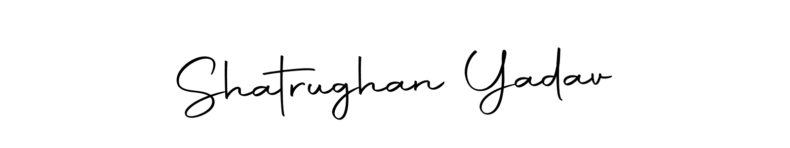 Use a signature maker to create a handwritten signature online. With this signature software, you can design (Autography-DOLnW) your own signature for name Shatrughan Yadav. Shatrughan Yadav signature style 10 images and pictures png