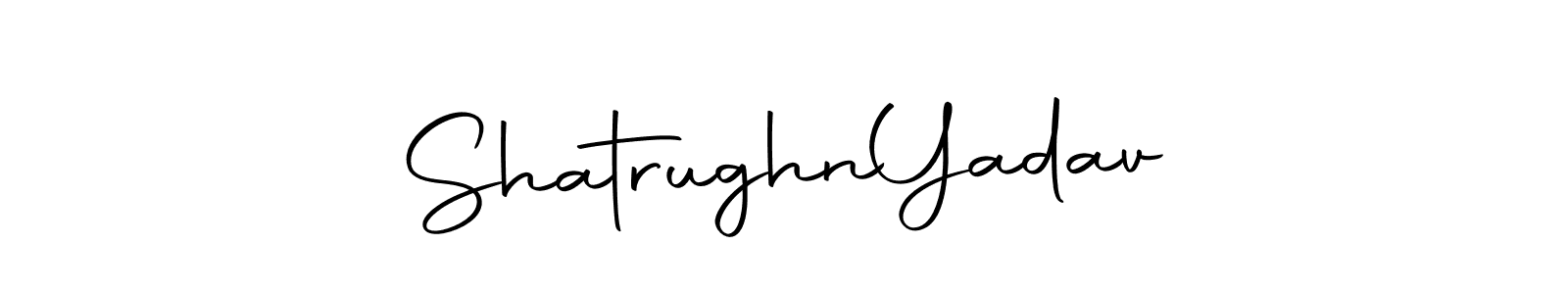 Make a beautiful signature design for name Shatrughn  Yadav. Use this online signature maker to create a handwritten signature for free. Shatrughn  Yadav signature style 10 images and pictures png