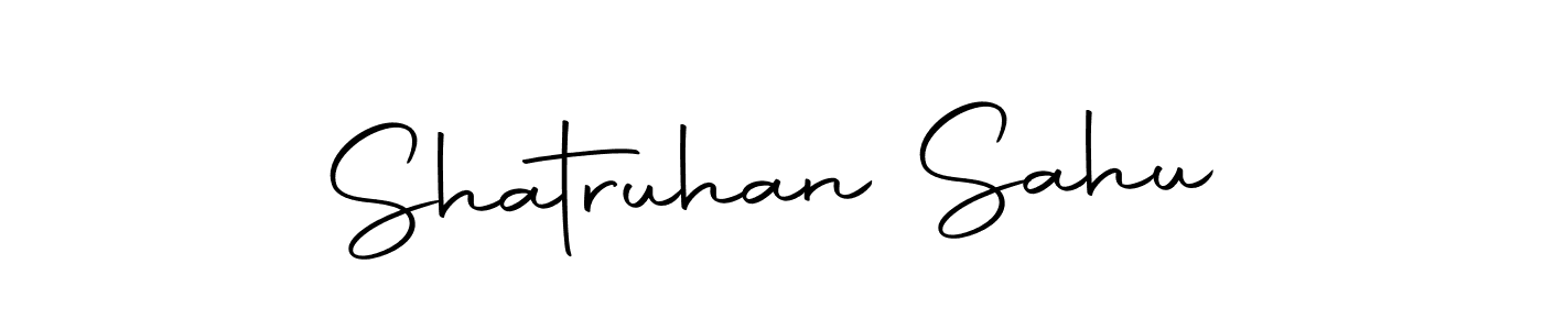 Make a beautiful signature design for name Shatruhan Sahu. Use this online signature maker to create a handwritten signature for free. Shatruhan Sahu signature style 10 images and pictures png