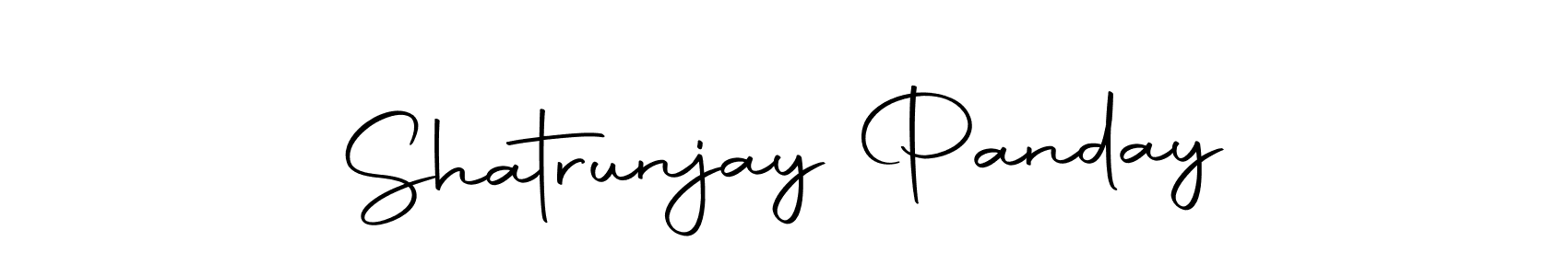 Also we have Shatrunjay Panday name is the best signature style. Create professional handwritten signature collection using Autography-DOLnW autograph style. Shatrunjay Panday signature style 10 images and pictures png