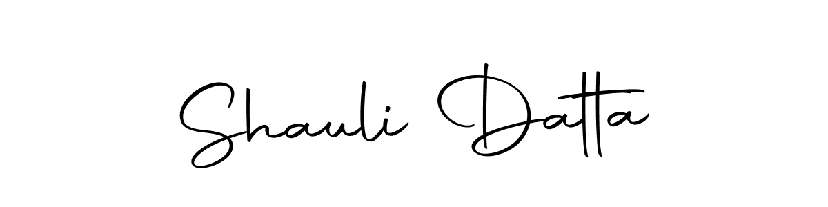 You should practise on your own different ways (Autography-DOLnW) to write your name (Shauli Datta) in signature. don't let someone else do it for you. Shauli Datta signature style 10 images and pictures png