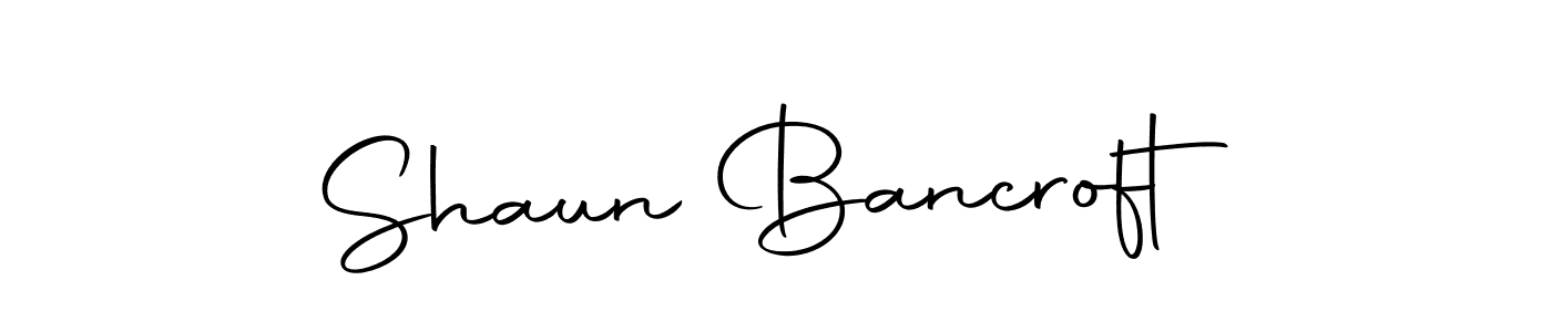 Also we have Shaun Bancroft name is the best signature style. Create professional handwritten signature collection using Autography-DOLnW autograph style. Shaun Bancroft signature style 10 images and pictures png