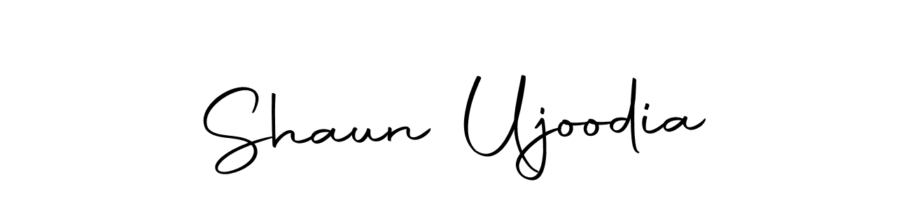 Shaun Ujoodia stylish signature style. Best Handwritten Sign (Autography-DOLnW) for my name. Handwritten Signature Collection Ideas for my name Shaun Ujoodia. Shaun Ujoodia signature style 10 images and pictures png
