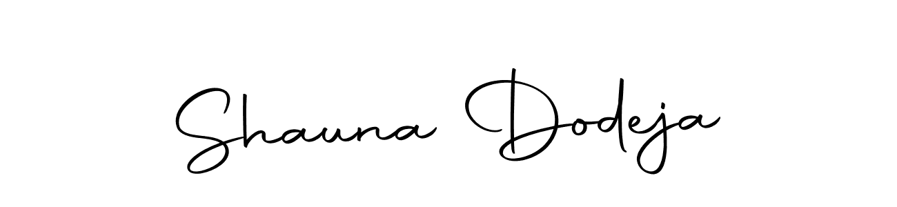 Also we have Shauna Dodeja name is the best signature style. Create professional handwritten signature collection using Autography-DOLnW autograph style. Shauna Dodeja signature style 10 images and pictures png