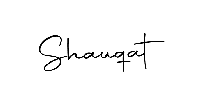 Make a beautiful signature design for name Shauqat. With this signature (Autography-DOLnW) style, you can create a handwritten signature for free. Shauqat signature style 10 images and pictures png