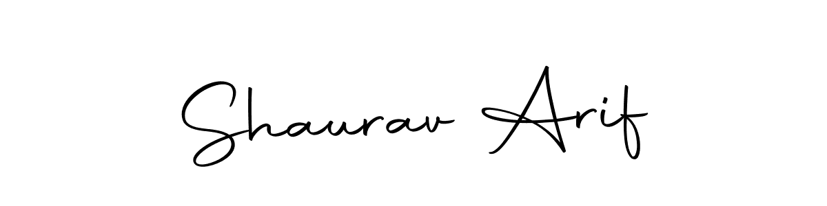 Also we have Shaurav Arif name is the best signature style. Create professional handwritten signature collection using Autography-DOLnW autograph style. Shaurav Arif signature style 10 images and pictures png