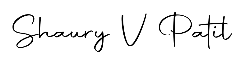 Generate high-definition signature styles for Shaury V Patil. The Autography-DOLnW typeface ensures crisp legibility and sophisticated design. Shaury V Patil signature style 10 images and pictures png