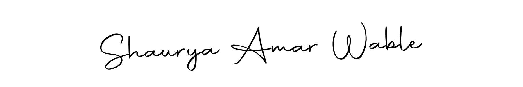 It looks lik you need a new signature style for name Shaurya Amar Wable. Design unique handwritten (Autography-DOLnW) signature with our free signature maker in just a few clicks. Shaurya Amar Wable signature style 10 images and pictures png