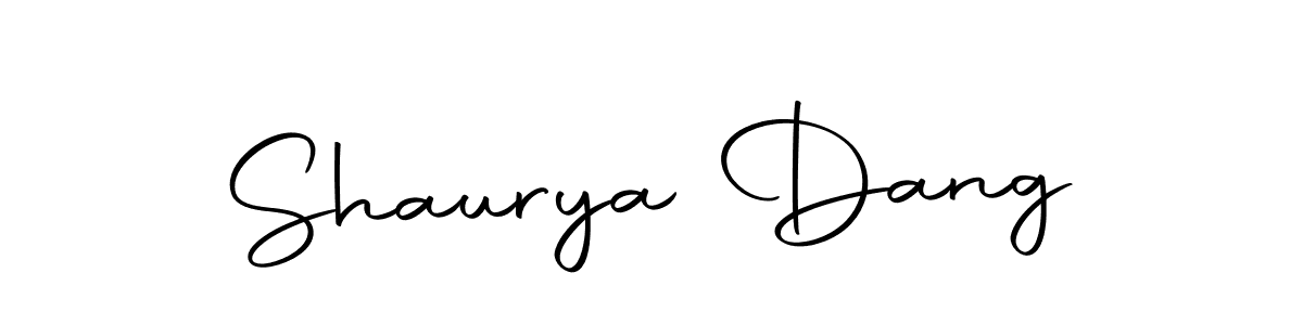 Autography-DOLnW is a professional signature style that is perfect for those who want to add a touch of class to their signature. It is also a great choice for those who want to make their signature more unique. Get Shaurya Dang name to fancy signature for free. Shaurya Dang signature style 10 images and pictures png