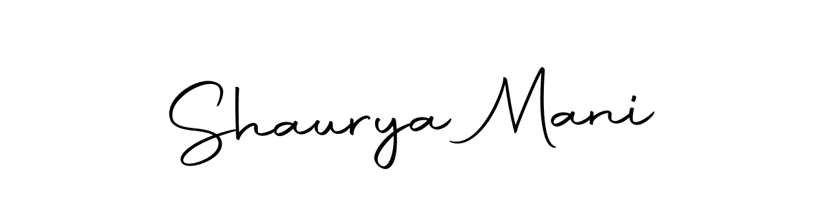 You should practise on your own different ways (Autography-DOLnW) to write your name (Shaurya Mani) in signature. don't let someone else do it for you. Shaurya Mani signature style 10 images and pictures png