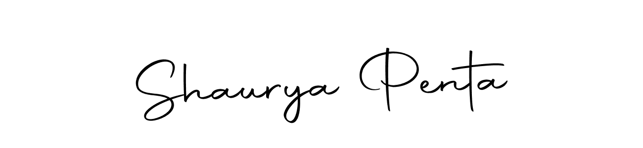 You can use this online signature creator to create a handwritten signature for the name Shaurya Penta. This is the best online autograph maker. Shaurya Penta signature style 10 images and pictures png