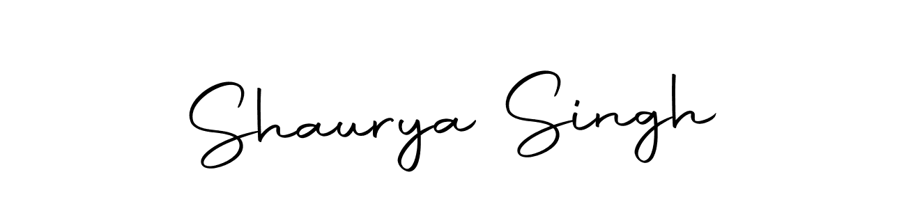 How to make Shaurya Singh signature? Autography-DOLnW is a professional autograph style. Create handwritten signature for Shaurya Singh name. Shaurya Singh signature style 10 images and pictures png